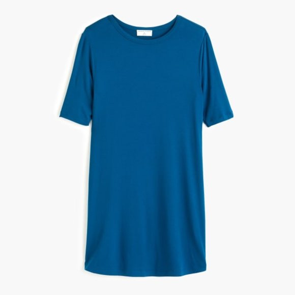NWOT J. Crew x Universal Standard Teal Tunic / Mini dress - Picture 1 of 6
